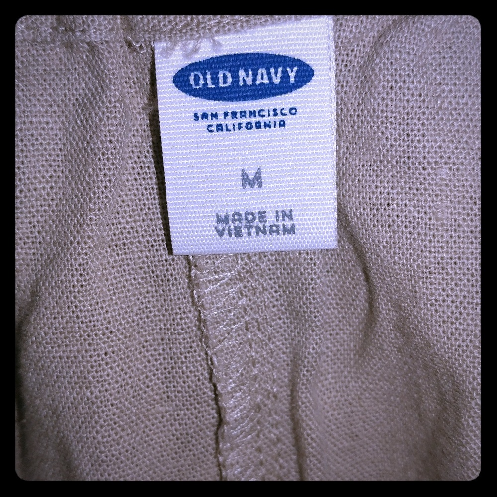 Old Navy Linen Blend Mini Skirt